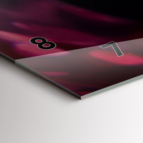 Reloj horizontal Vino