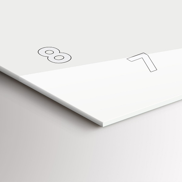 Reloj horizontal Dibujo de una carrera ciclista