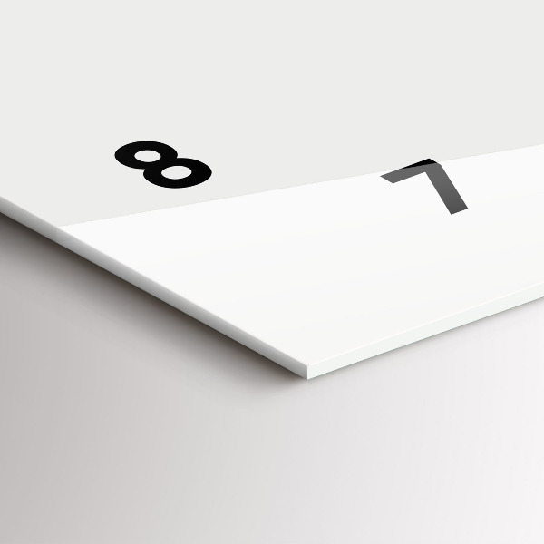 Reloj horizontal Dibujo de una carrera ciclista