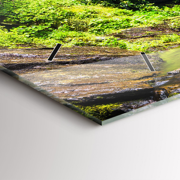 Reloj horizontal Bosque en cascada