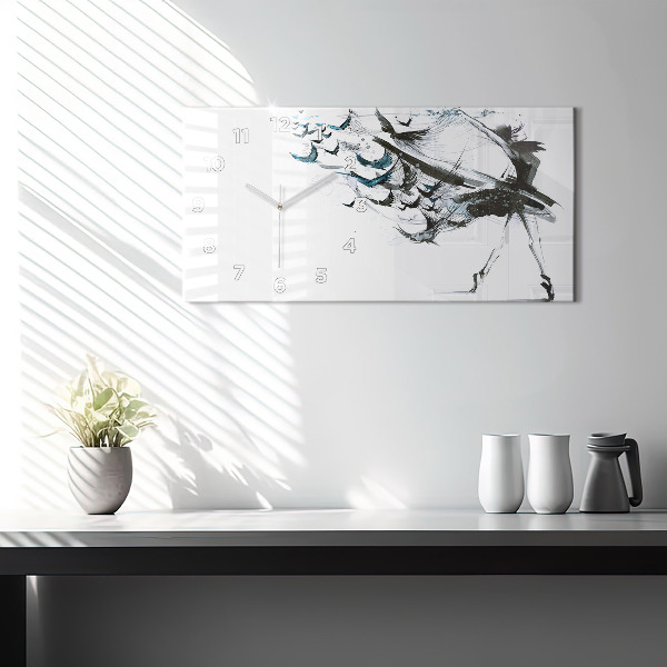 Reloj horizontal Mujer bailando ballet