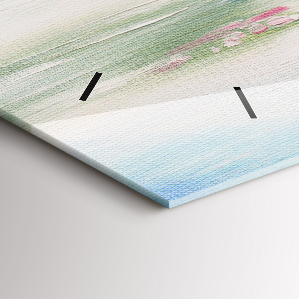 Reloj horizontal Mosaico de un árbol