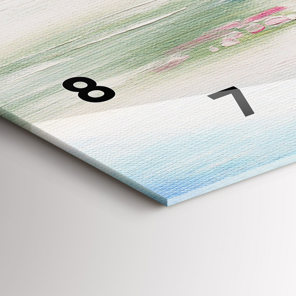 Reloj horizontal Mosaico de un árbol