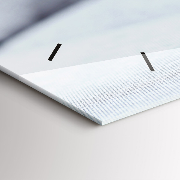 Reloj horizontal Gato en un sofá