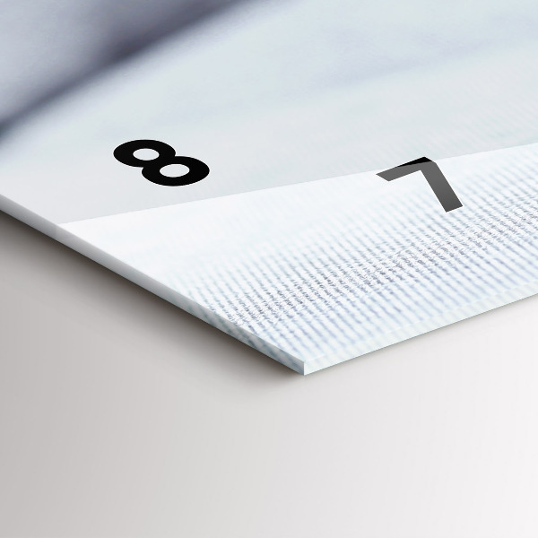 Reloj horizontal Gato en un sofá