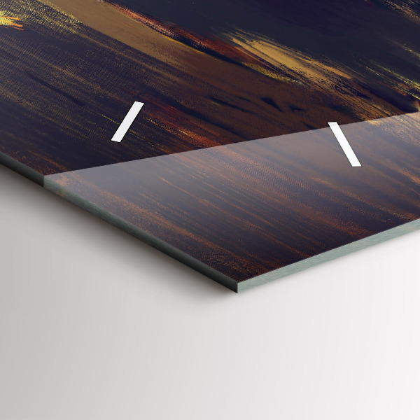 Reloj de cristal horizontal Impresionismo en el arte Mercado