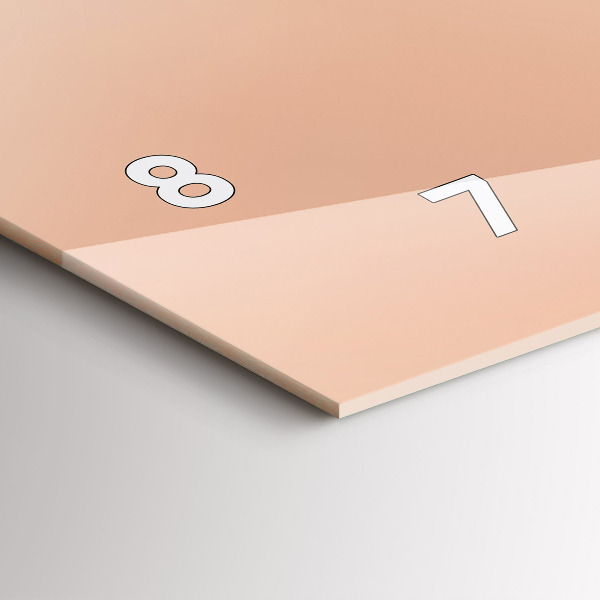 Reloj horizontal Ilustración de un flamenco