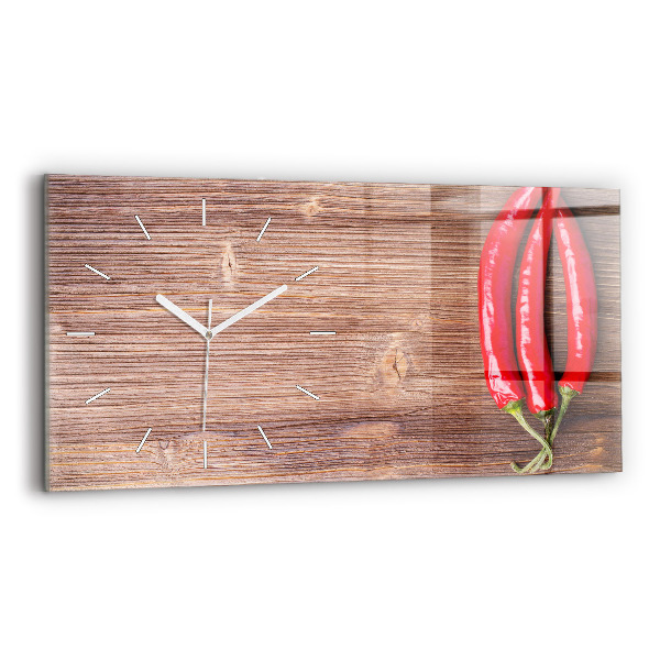 Reloj horizontal Pimentón