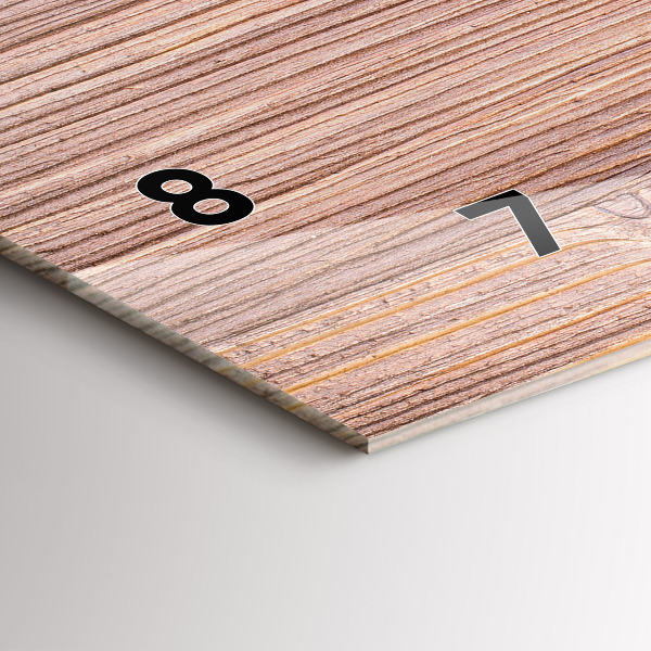 Reloj horizontal Pimentón