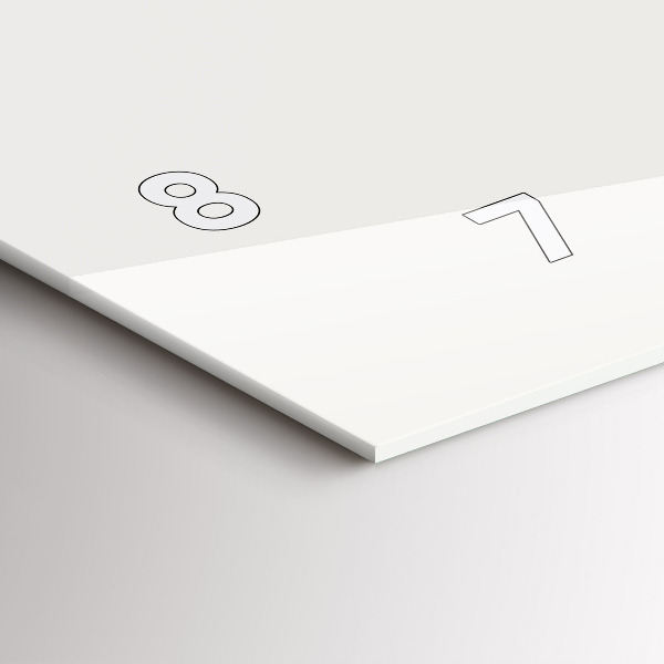 Reloj de cristal horizontal Jazz en Nueva York