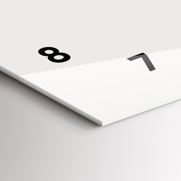 Reloj de cristal horizontal Jazz en Nueva York