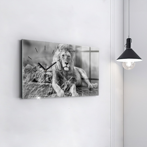 Reloj horizontal Abstracto - León