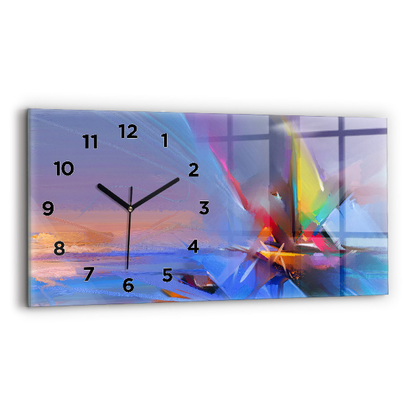 Reloj horizontal Paisaje marino