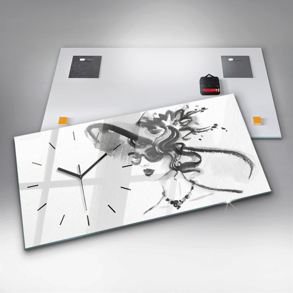 Reloj de cristal horizontal Mujer a la moda