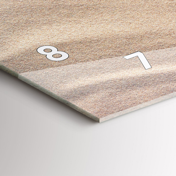 Reloj de cristal horizontal Accesorios de vacaciones