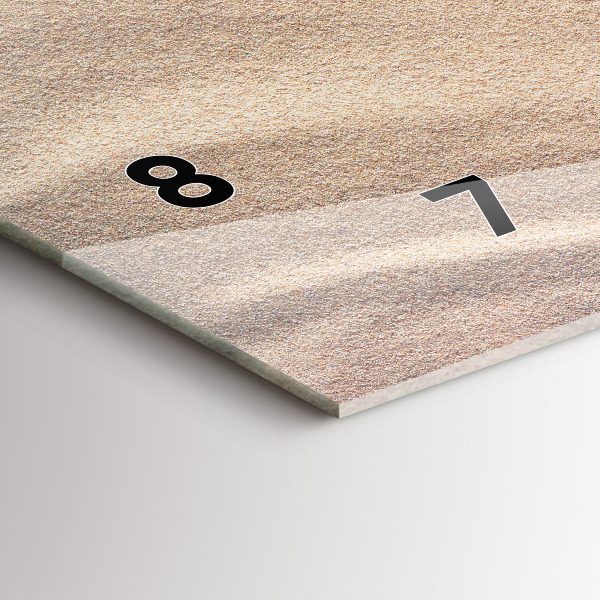 Reloj de cristal horizontal Accesorios de vacaciones