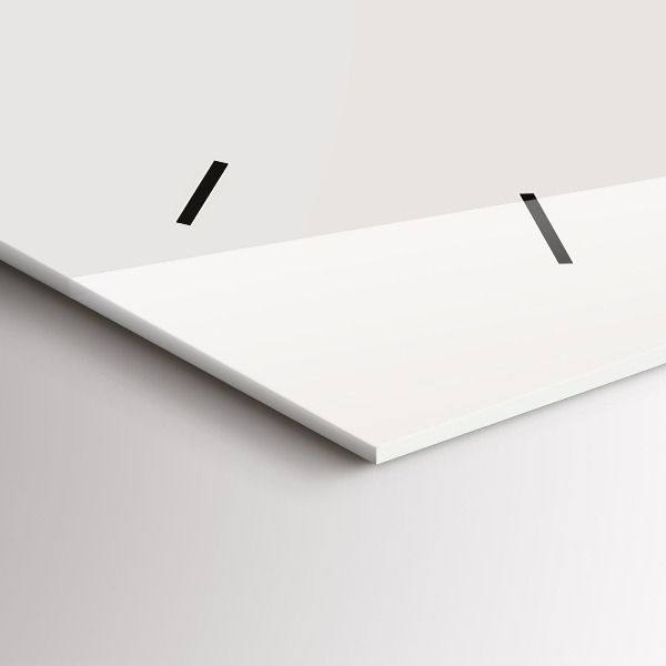 Reloj horizontal Retrato pintado de un tigre