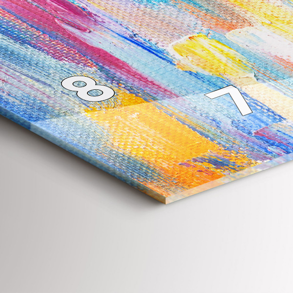 Reloj horizontal Pareja bajo la lluvia