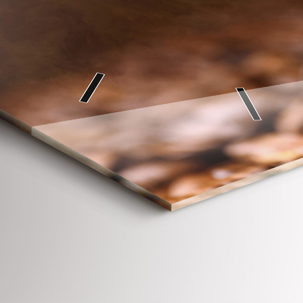 Reloj horizontal Granos de café