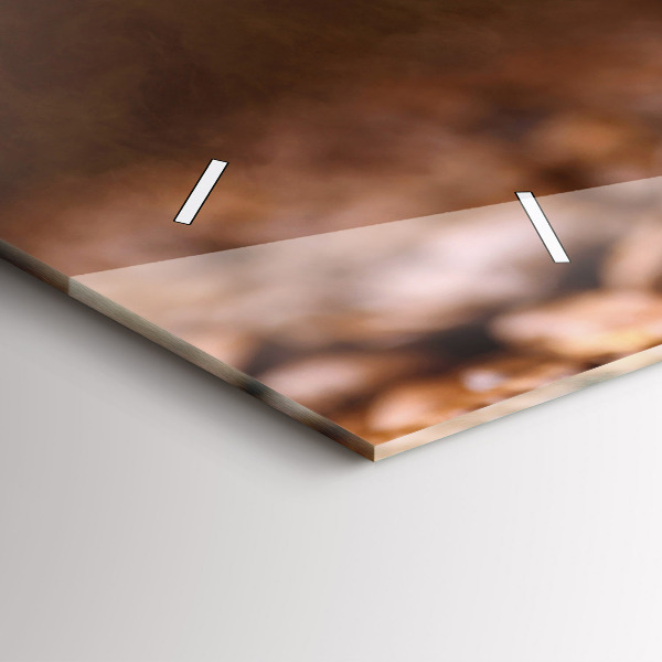 Reloj horizontal Granos de café