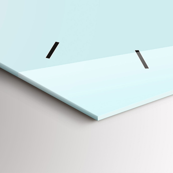 Reloj de cristal horizontal Divertido gato con gafas