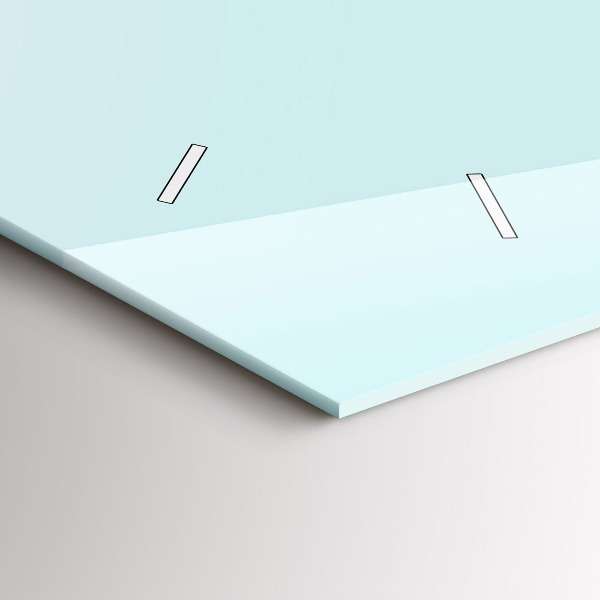 Reloj de cristal horizontal Divertido gato con gafas