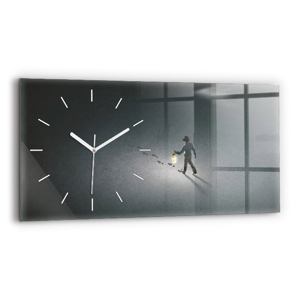 Reloj horizontal Vagabundo en la oscuridad