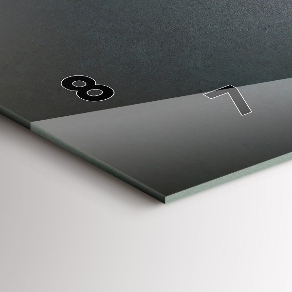 Reloj horizontal Vagabundo en la oscuridad