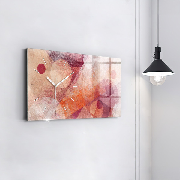 Reloj horizontal Abstracción geométrica