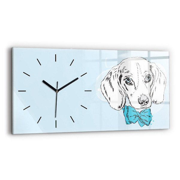 Reloj horizontal Perro cachorro