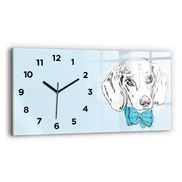 Reloj horizontal Perro cachorro