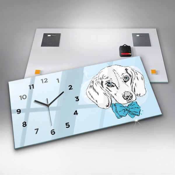 Reloj horizontal Perro cachorro