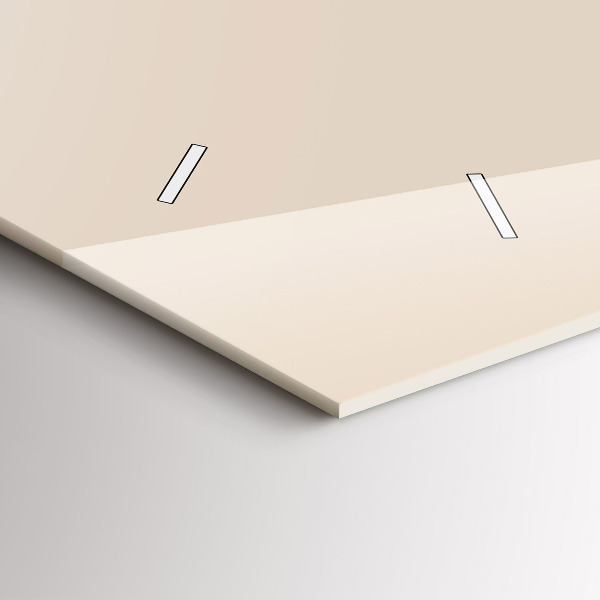 Reloj de cristal horizontal Cabeza de lobo