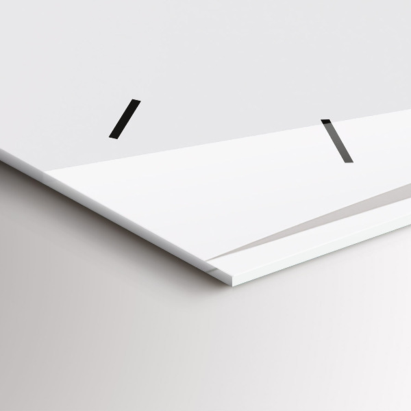 Reloj horizontal Hojas abstractas