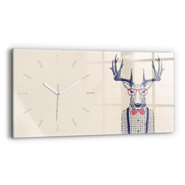 Reloj horizontal Ciervo en una camisa