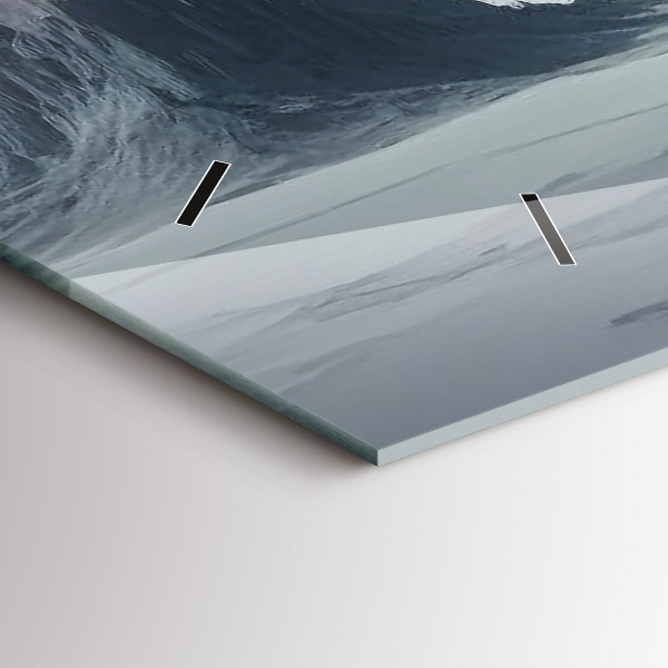 Reloj de cristal horizontal Planeta Cosmos masculino