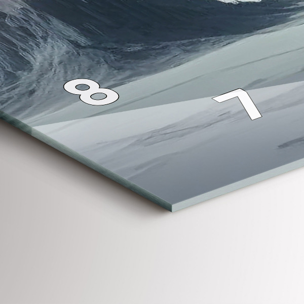 Reloj de cristal horizontal Planeta Cosmos masculino