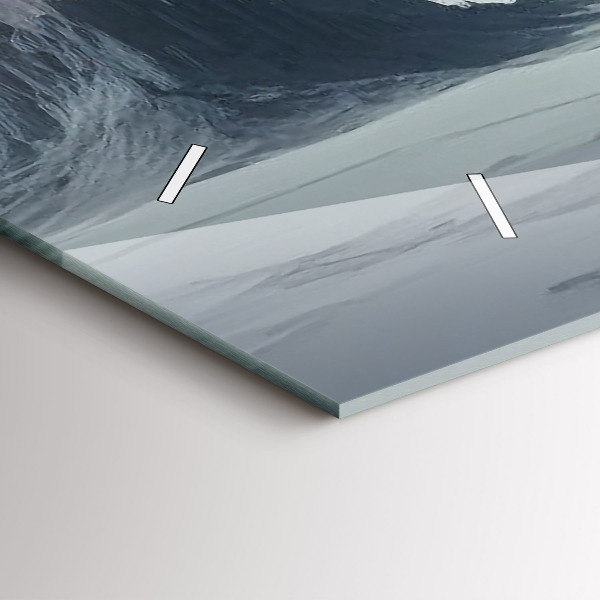 Reloj de cristal horizontal Planeta Cosmos masculino