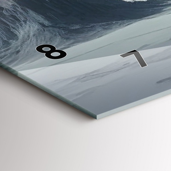 Reloj de cristal horizontal Planeta Cosmos masculino