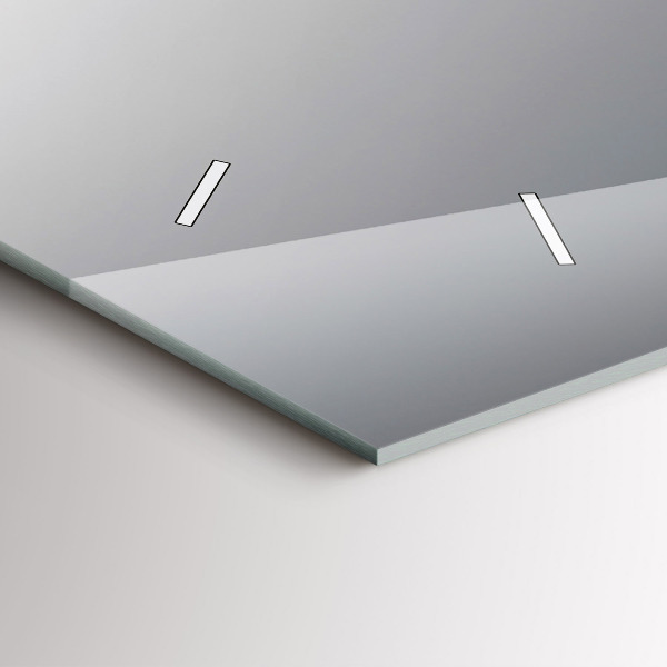 Reloj de cristal horizontal Lámpara de vino tinto