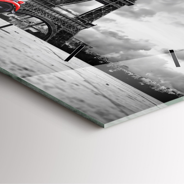 Reloj cuadrado Torre Effel París