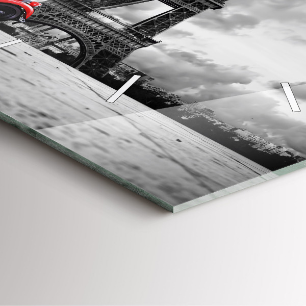 Reloj cuadrado Torre Effel París