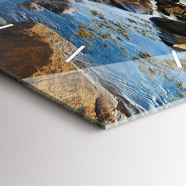 Reloj cuadrado Faro de Annisquam