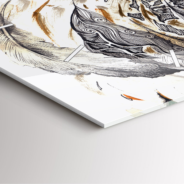 Reloj cuadrado Búho símbolo de sabiduría