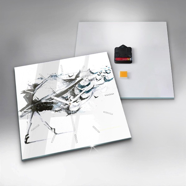 Reloj cuadrado Mujer bailando ballet