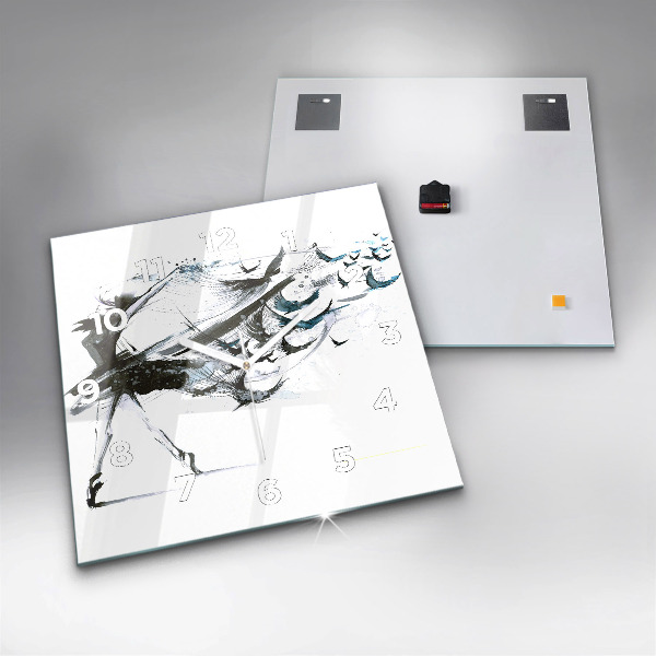 Reloj cuadrado Mujer bailando ballet