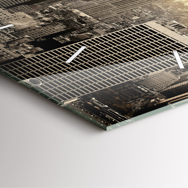 Reloj cuadrado Torres en Nueva York