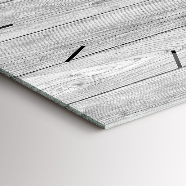 Reloj cuadrado Paneles de madera