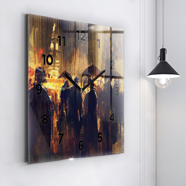 Reloj de pared cuadrado Impresionismo en el arte Mercado