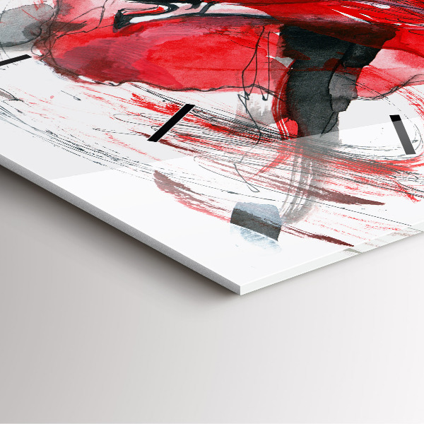 Reloj de pared cuadrado Pareja bailando